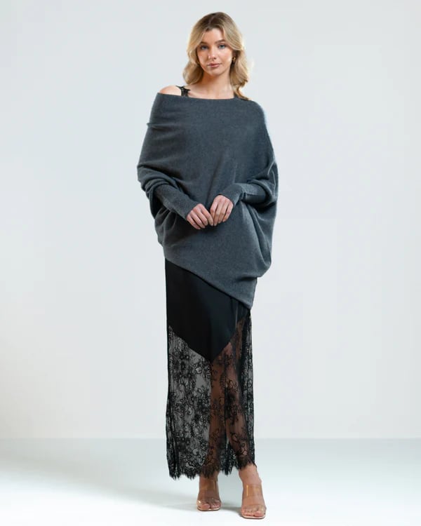 ✨Women's Asymmetric Draped Jumper