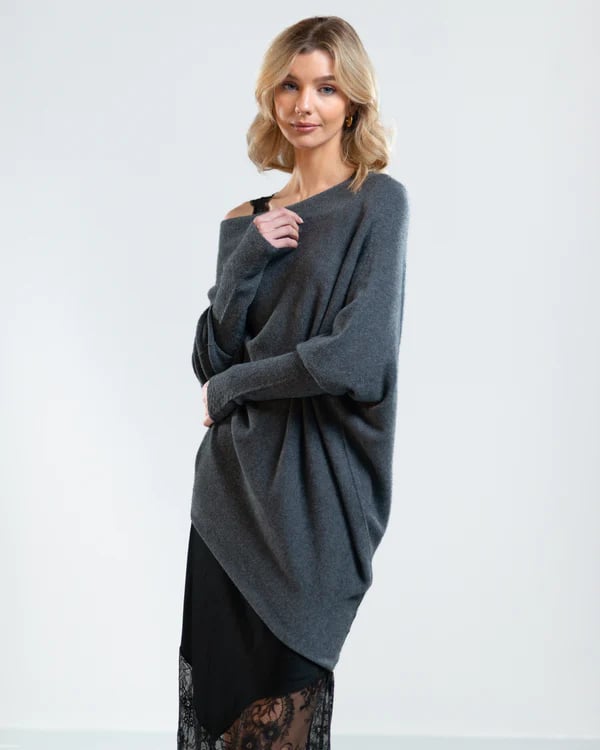 ✨Women's Asymmetric Draped Jumper