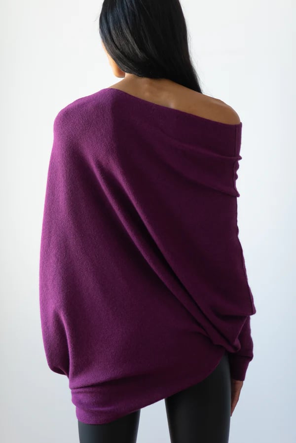 ✨Women's Asymmetric Draped Jumper