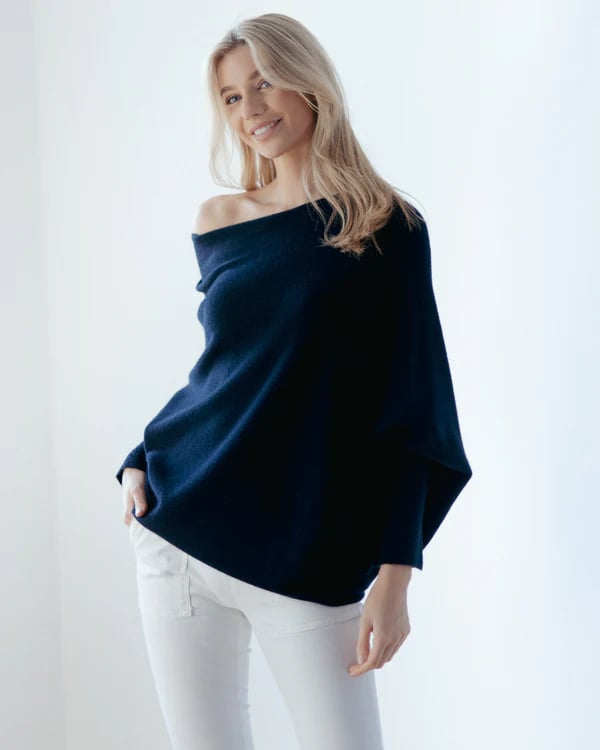 ✨Women's Asymmetric Draped Jumper