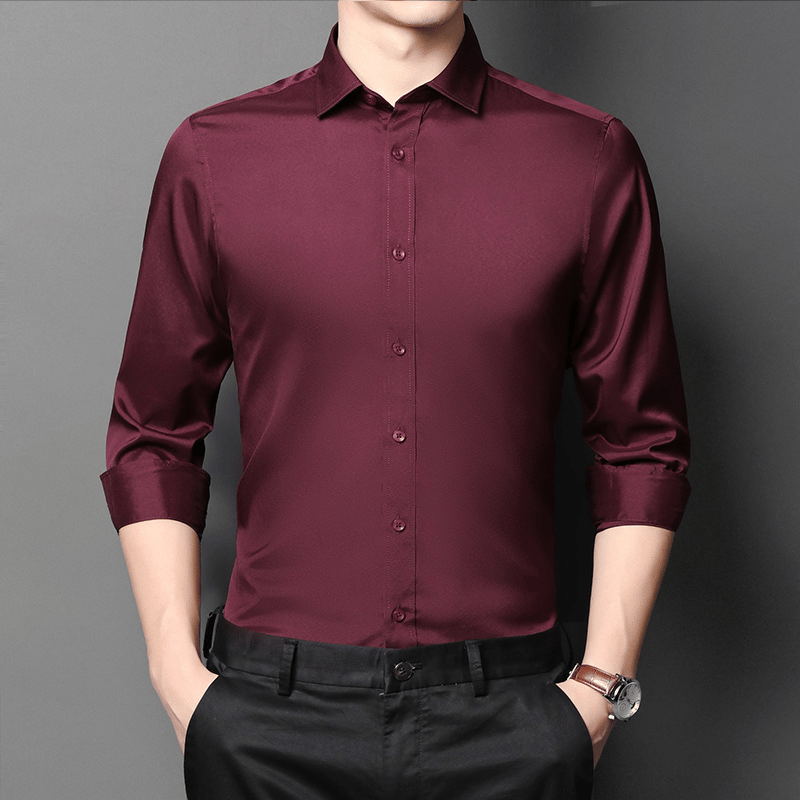 Men's Super Stretchy Quick-Drying Breathable Dress Shirt(BUY 2 FREE SHIPPING)