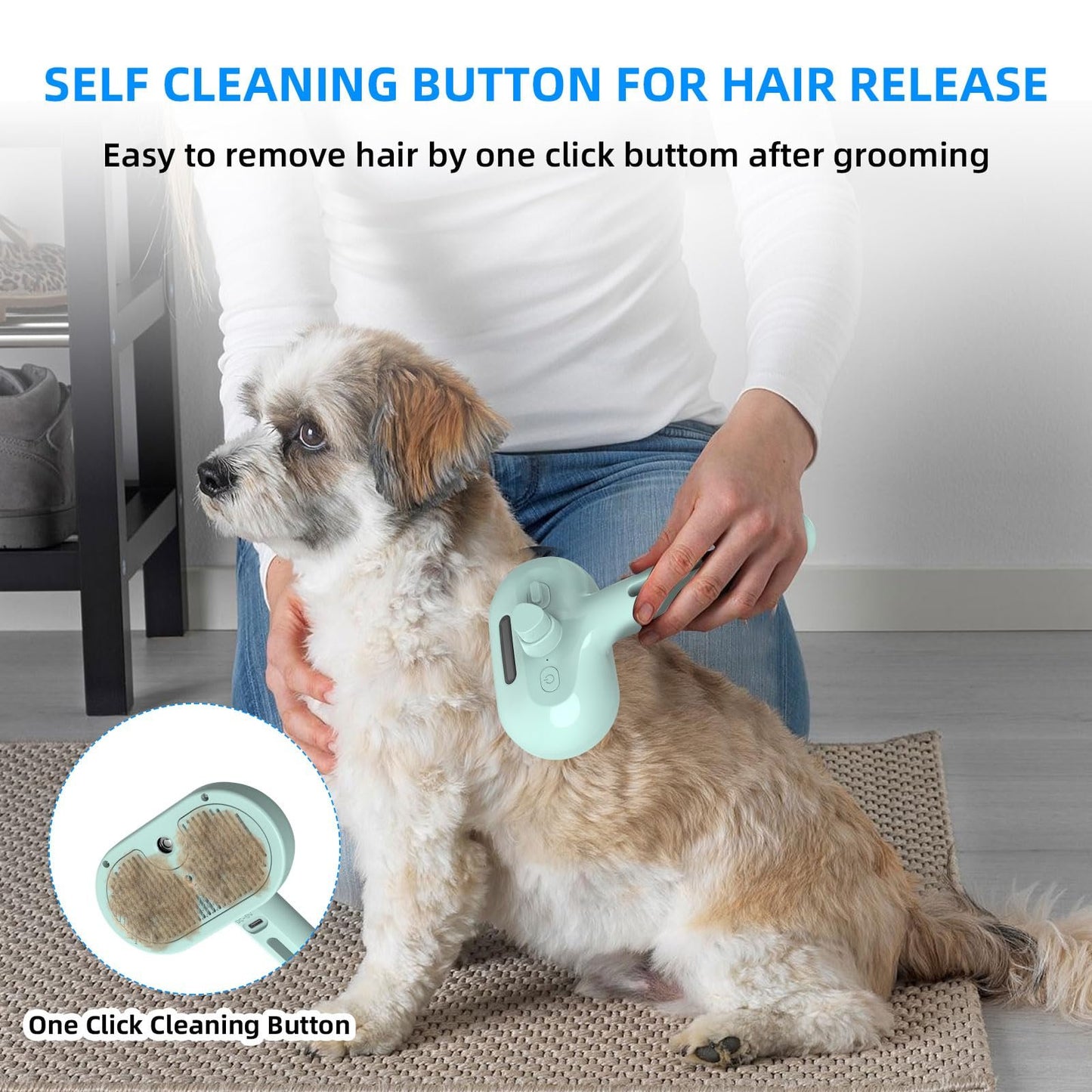 ✨50% OFF💥Pet Spray Hair Removal Comb🐶