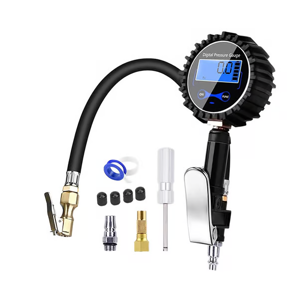 Digital Tire Inflator with Pressure Gauge