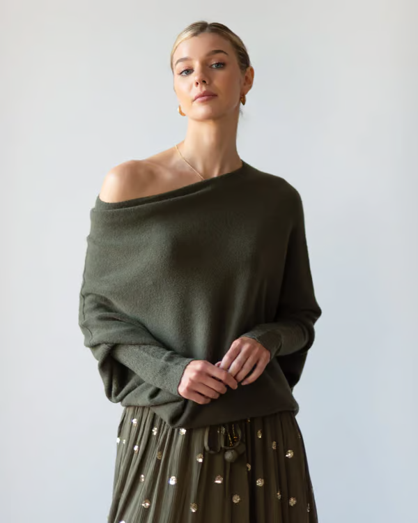 ✨Women's Asymmetric Draped Jumper