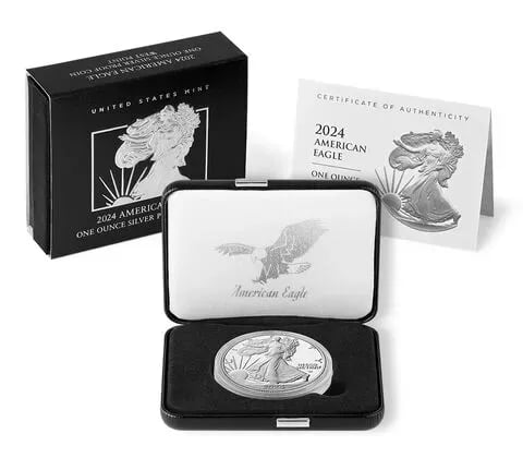 🎁Promotion 49% OFF🎁American Eagle 2024 One Ounce Silver Proof Coin