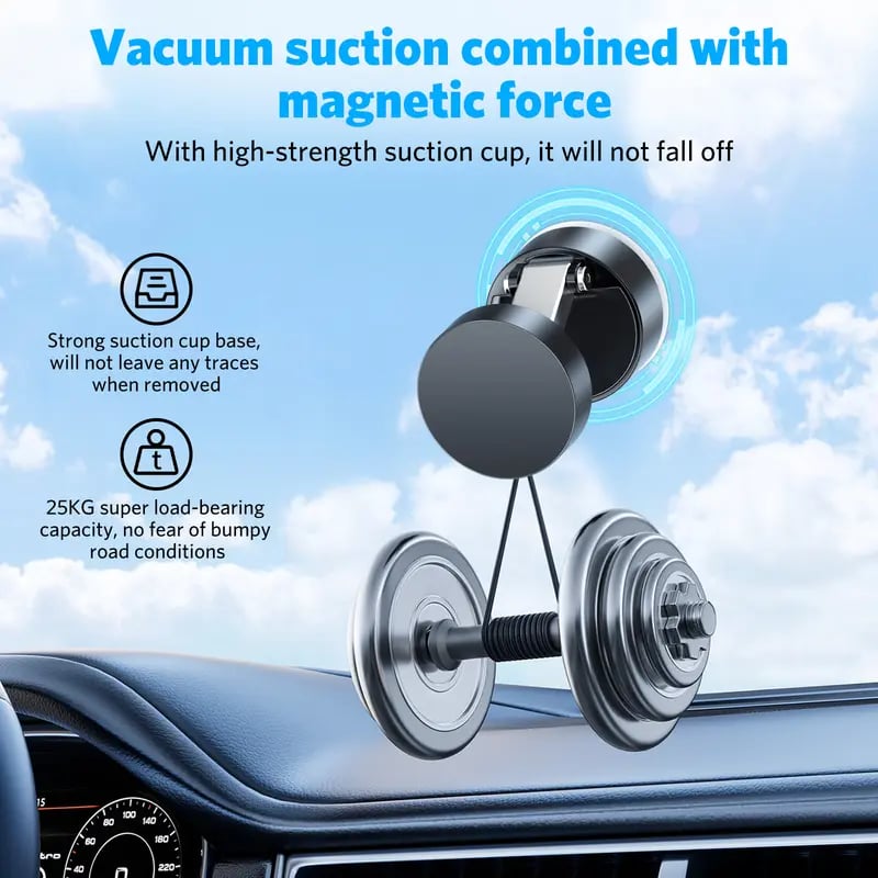 🔥Last Day 50% OFF-Vacuum Magnetic Phone Stand