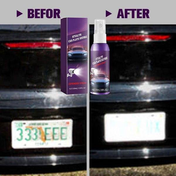 🎁Promotion 49% OFF🎁Car License Plate Invisible Spray